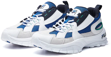 Shop Fila 斐樂 Hit 3000 击破者 低筒運動鞋 白藍