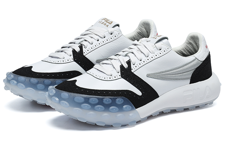 Shop FILA icona ロー "ガラ ブラック/ホワイト" F12M223107FWA(S-BOX)