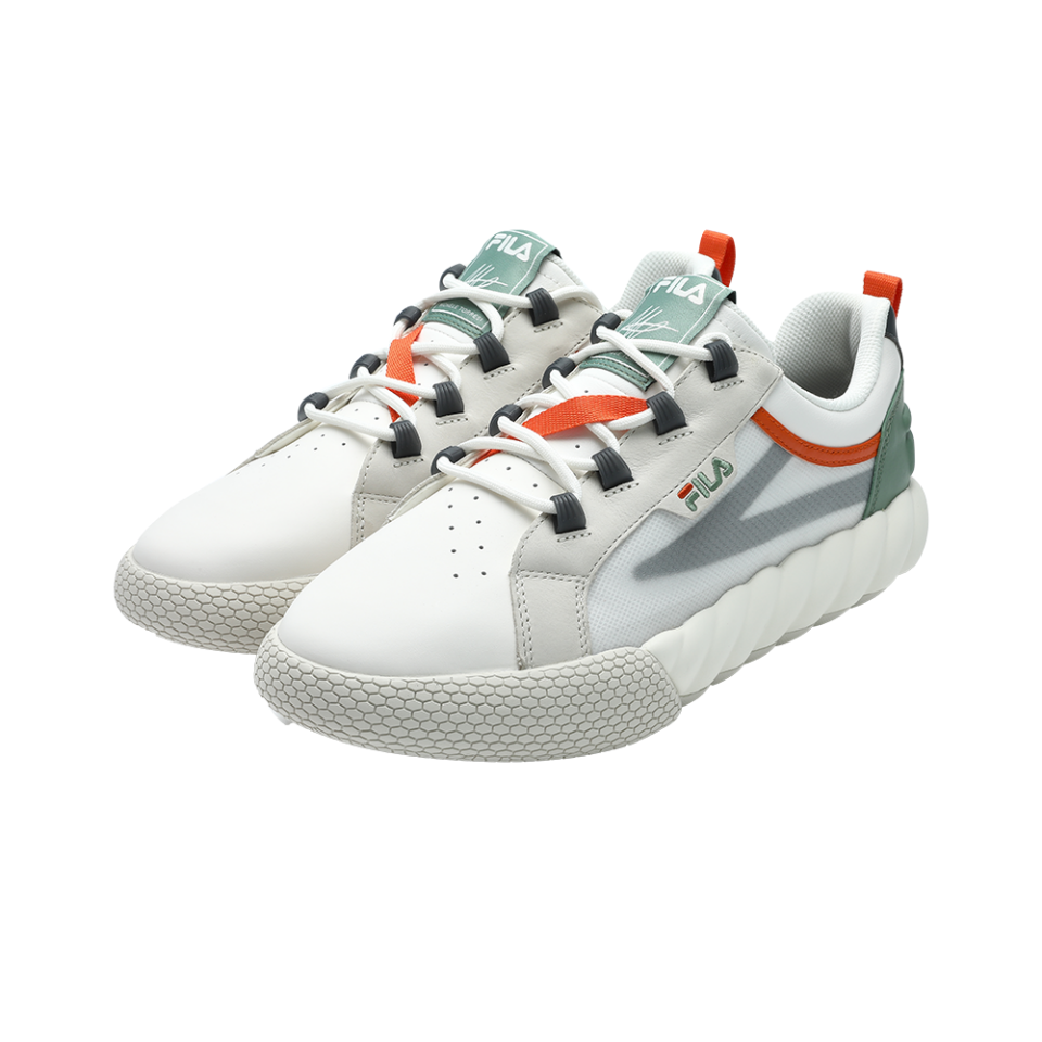 Lookbook FILA Icona Low 'Pioneer Putih Hijau' F12M423208FCH