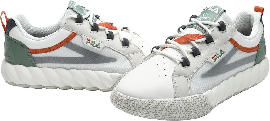 FILA Icona Low 'Blanco Verde Pionero' F12M423208FCH Shop FILA Icona Low 'Blanco Verde Pionero' F12M423208FCH