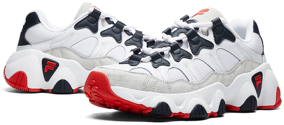 FILA Jagger 运动鞋 白色/蓝色/红色 F12M011411FWN Lookbook FILA Jagger 运动鞋 白色/蓝色/红色 F12M011411FWN