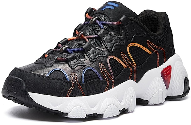 FILA Jagger Retro Running Shoes Black/Orange F12M031402FBO Order FILA Jagger Retro Running Shoes Black/Orange F12M031402FBO