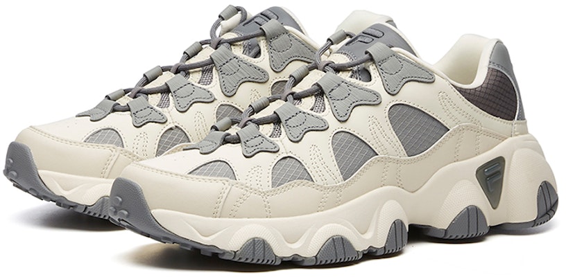 FILA Jagger 低帮跑鞋 白/灰 F12M041419FSW Lookbook FILA Jagger 低帮跑鞋 白/灰 F12M041419FSW