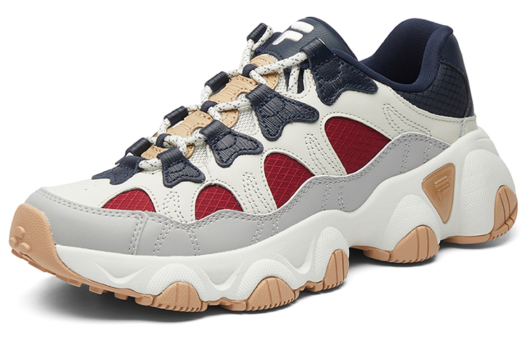 Order Chaussures de Running FILA Jagger Low Blanc/Bleu/Rouge F12M041419FWB