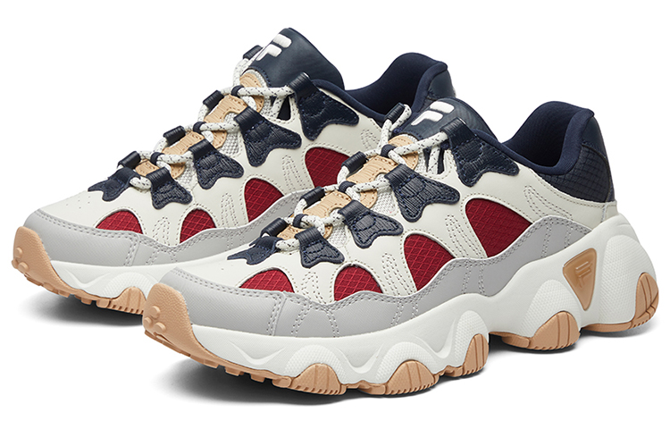 Lookbook Chaussures de Running FILA Jagger Low Blanc/Bleu/Rouge F12M041419FWB