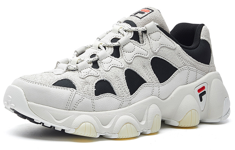 FILA Jagger Low-Top Running Shoes Grey 'Gray Black' 圖 2