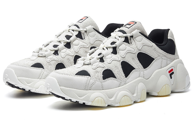 FILA Jagger Low-Top Running Shoes Grey 'Gray Black' 圖 3