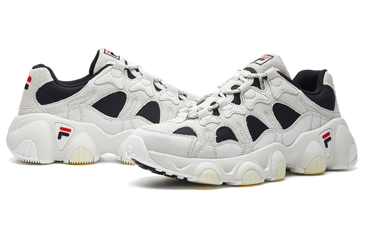 FILA Jagger Low-Top Running Shoes Grey 'Gray Black' 圖 4