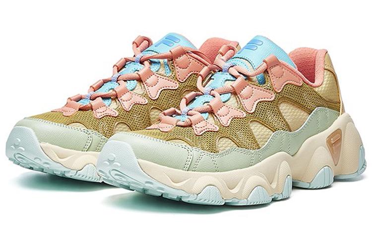 Order FILA Jagger Rétro Vert/Marron/Rose F12M021409FAG