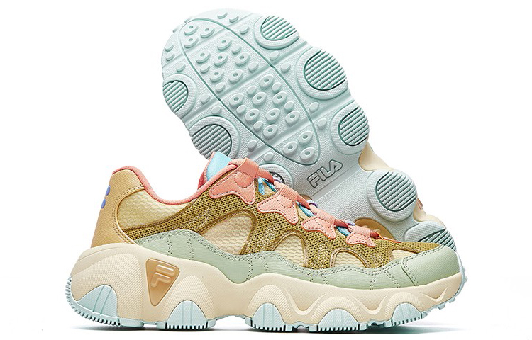 FILA Jagger Retro Green/brown/pink 圖 4
