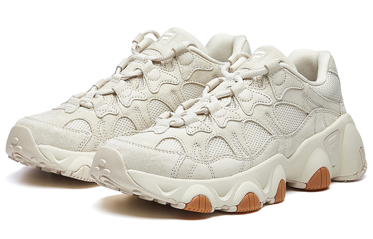 Order FILA Jagger 复古低帮跑鞋 米色 T12M031102FAG