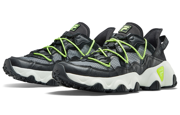 FILA Jagger retro running shoe Black 圖 3