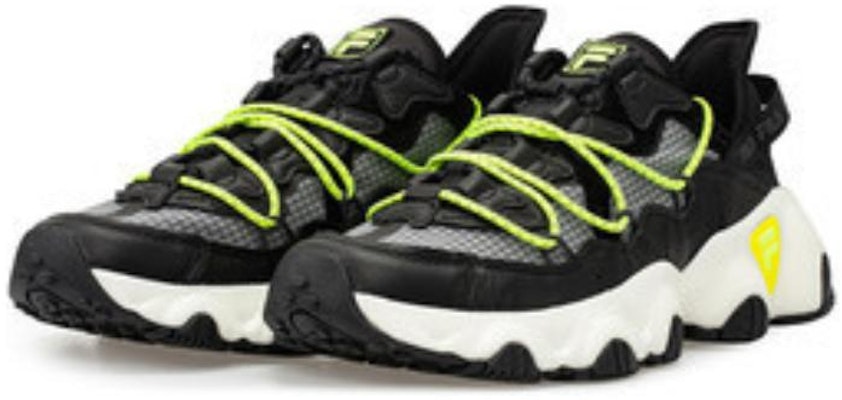 FILA Jagger retro running shoe Black T12M031105FBK Details for FILA Jagger retro running shoe Black T12M031105FBK