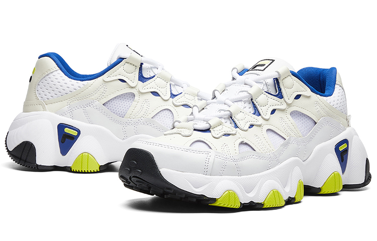 Shop FILA Jagger Retro Hardloopschoenen Wit/Blauw T12M021104FSW