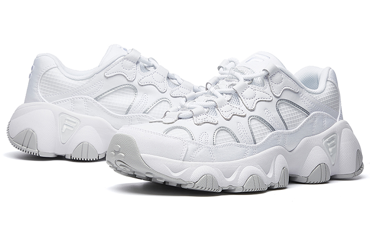 Shop Sepatu Lari Retro FILA Jagger Putih/Abu-Abu F12M031402FWT