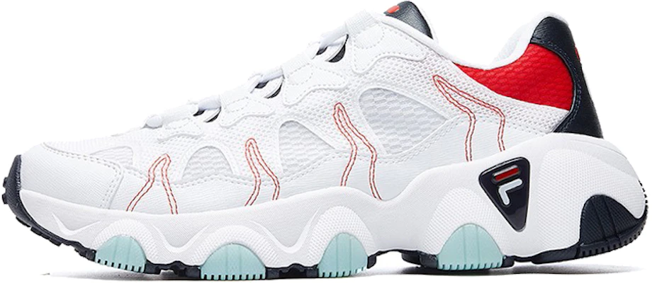 FILA Jagger 复古白/红/蓝 运动鞋 F12M021409FWT Buy FILA Jagger 复古白/红/蓝 运动鞋 F12M021409FWT