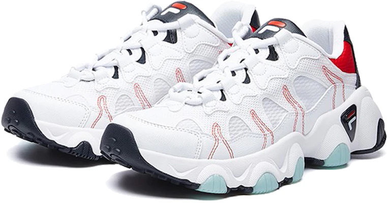 FILA Jagger 复古白/红/蓝 运动鞋 F12M021409FWT Order FILA Jagger 复古白/红/蓝 运动鞋 F12M021409FWT