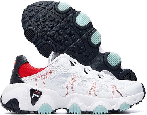 FILA Jagger Retro Putih/Merah/Biru F12M021409FWT Shop FILA Jagger Retro Putih/Merah/Biru F12M021409FWT