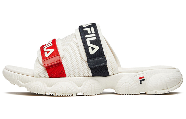 FILA Jagger Slippers White/Red/Black F12M024607FGD