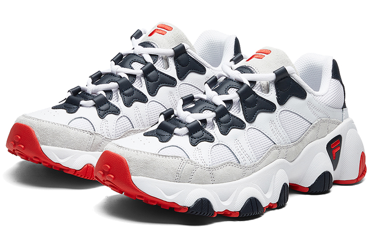 Order Sneakers FILA Jagger putih/biru/merah F12M011411FWN