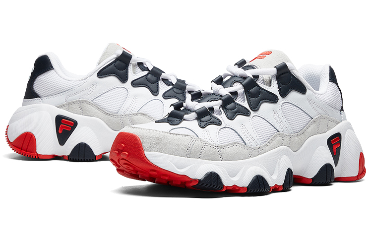 Lookbook Sneakers FILA Jagger putih/biru/merah F12M011411FWN