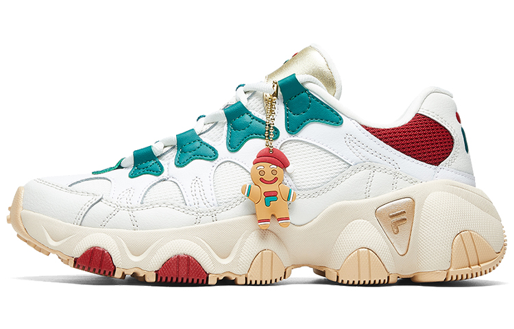 FILA Jagger sneakers white/green/red F12M011412FWL