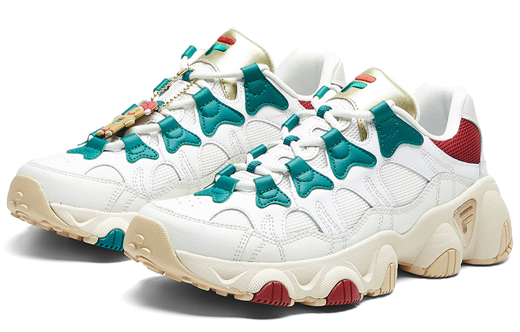 Lookbook FILA Jagger Sneakers Bianco/Verde/Rosso F12M011412FWL