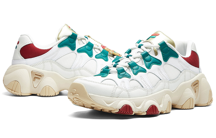 Shop FILA Jagger Sneakers Bianco/Verde/Rosso F12M011412FWL