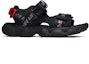Order FILA Jagger Sports Black Sandals F12M024505FBK