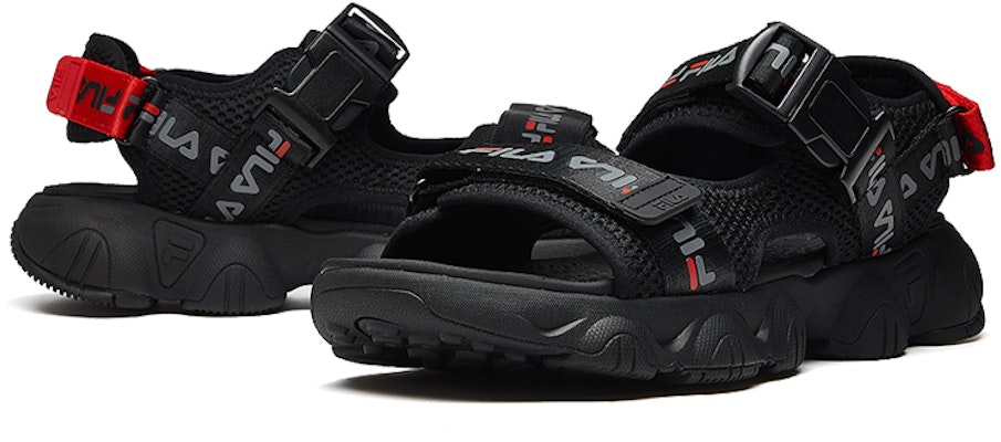 FILA Jagger Sports Black Sandals F12M024505FBK Shop FILA Jagger Sports Black Sandals F12M024505FBK