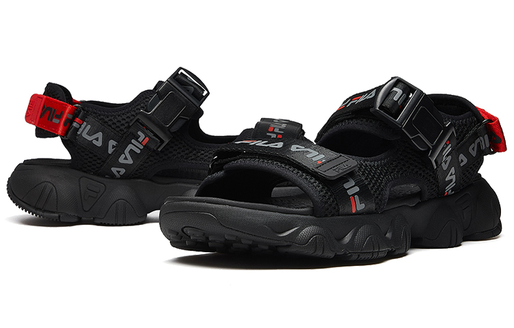 Shop FILÁ Jagger Sandalias Deportivas Negras F12M024505FBK