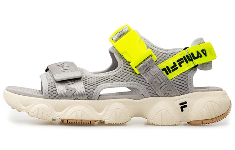 FILA Jagger Sports Sandals Grey/White/Yellow T12M024501FLR