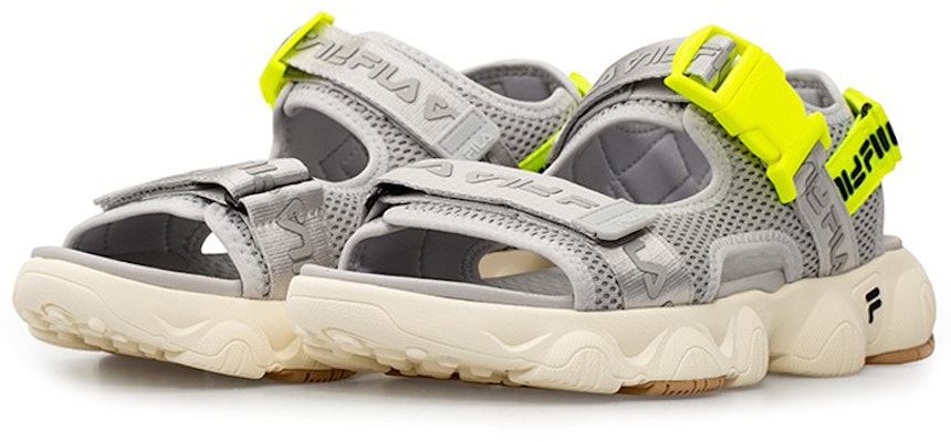 FILA Jagger Sports Sandals Grey/White/Yellow T12M024501FLR Lookbook FILA Jagger Sports Sandals Grey/White/Yellow T12M024501FLR
