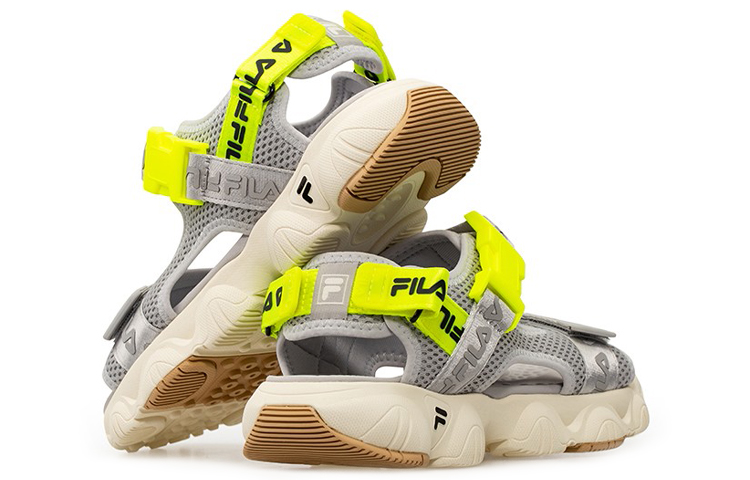 Shop FILA Jagger Sports Sandalen Grijs/Wit/Geel T12M024501FLR