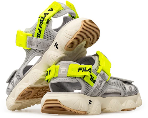 FILA Jagger Sports Sandalen Grijs/Wit/Geel T12M024501FLR Shop FILA Jagger Sports Sandalen Grijs/Wit/Geel T12M024501FLR
