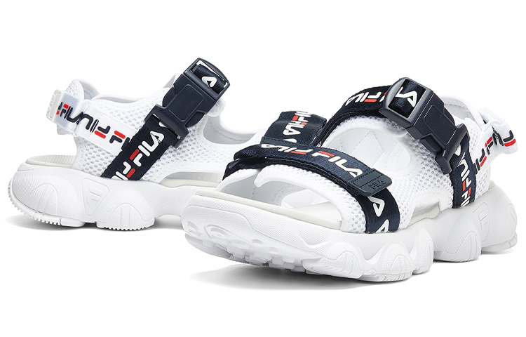 Lookbook FILA Jagger Sandalias Deportivas Blanco/Negro F12M024505FWR