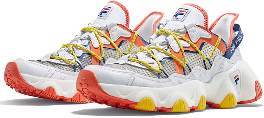 Scarpe da Corsa Vintage FILA Jagger Gialle/Bianche/Arancioni T12M031105FWN Lookbook Scarpe da Corsa Vintage FILA Jagger Gialle/Bianche/Arancioni T12M031105FWN