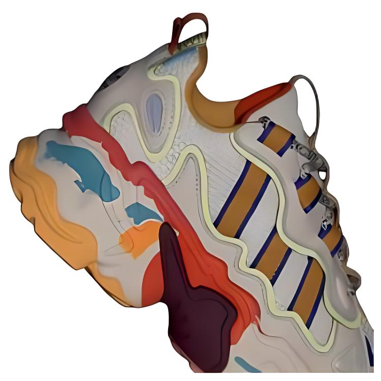 FILA Jagger Vintage Running Shoes Yellow/White/Orange 圖 4