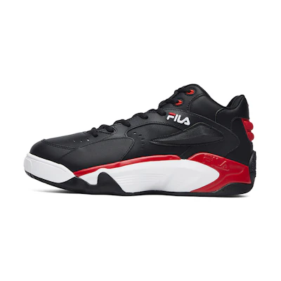 FILA Jamball Mid Mid Baeketball Shoes Black/Red/White