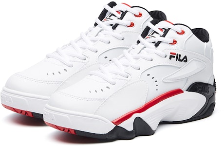 FILA斐樂 Jamball Mid 中筒 復古籃球鞋 男款 白黑 Lookbook FILA斐樂 Jamball Mid 中筒 復古籃球鞋 男款 白黑