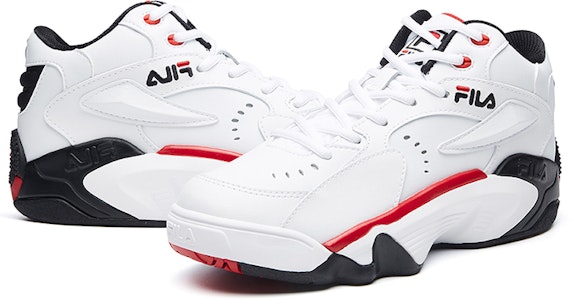 FILA斐樂 Jamball Mid 中筒 復古籃球鞋 男款 白黑 Shop FILA斐樂 Jamball Mid 中筒 復古籃球鞋 男款 白黑