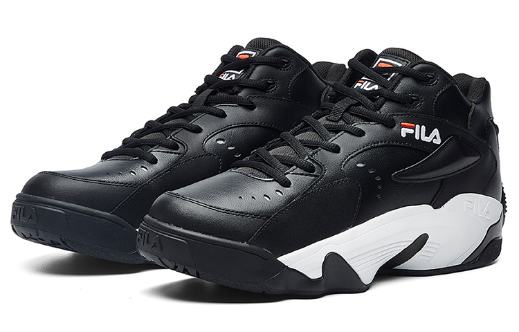 Lookbook FILA Jamball Mid Retro BlackWhite 'Black White' F12M031217FBK