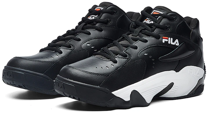 FILA Jamball Mid Retro BlackWhite 'Black White' F12M031217FBK Lookbook FILA Jamball Mid Retro BlackWhite 'Black White' F12M031217FBK