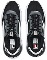 Shop FILA斐樂 Jogger 3 透氣 低幫 運動休閒鞋 男款 黑銀