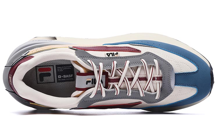 Lookbook FILA 仲阁 3 运动鞋 '白蓝灰' F12M232148FWA