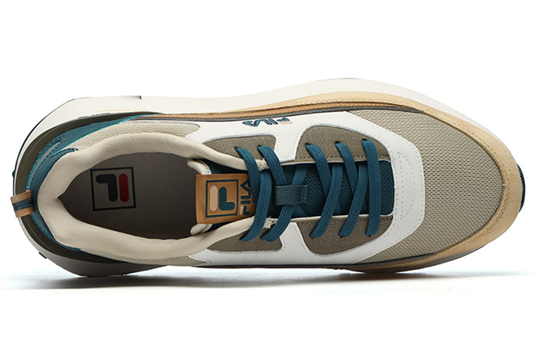 Lookbook Scarpe Casual Basse FILA Jogger Giallo/Grigio/Blu F12M216127FBC