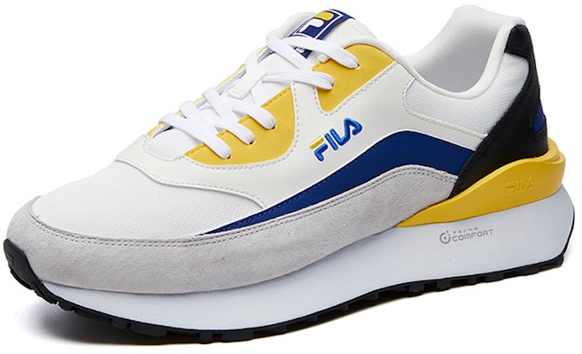 휠라 조거 로우 화이트/그레이/옐로우 F12M111113FWN Lookbook 휠라 조거 로우 화이트/그레이/옐로우 F12M111113FWN