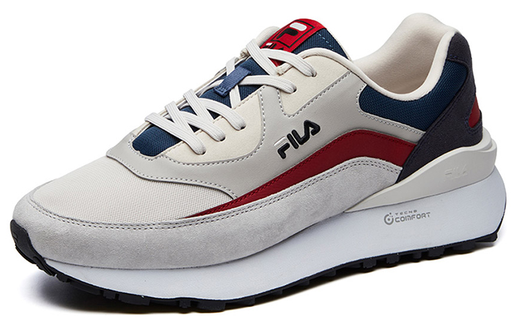Lookbook FILA斐樂 Jogger 休閒復古 低筒 跑步鞋 男款 樸色