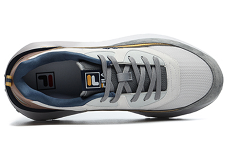 Lookbook FILA斐乐 男款 低幫 慢跑 休閒鞋 神秘灰