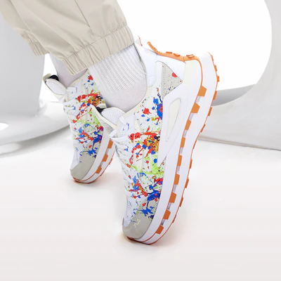 FILA KMシューズ 白マルチ (FILA KM shu-zu shiro maruchi) F12M233113FWC 3